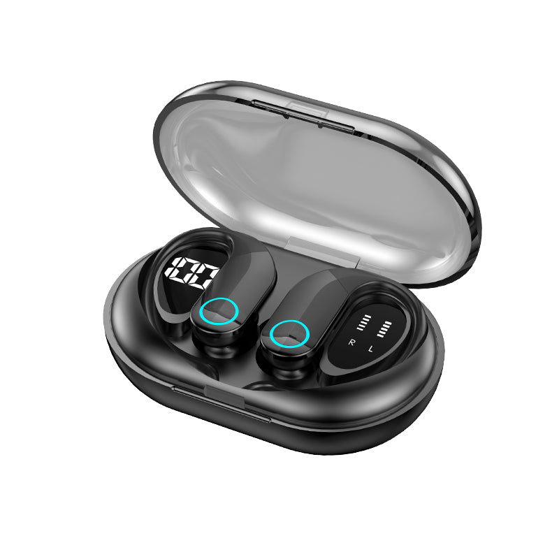 Wireless Earphone with Digital Display ,Wireless headphones,Noise Cancelling Low Latency